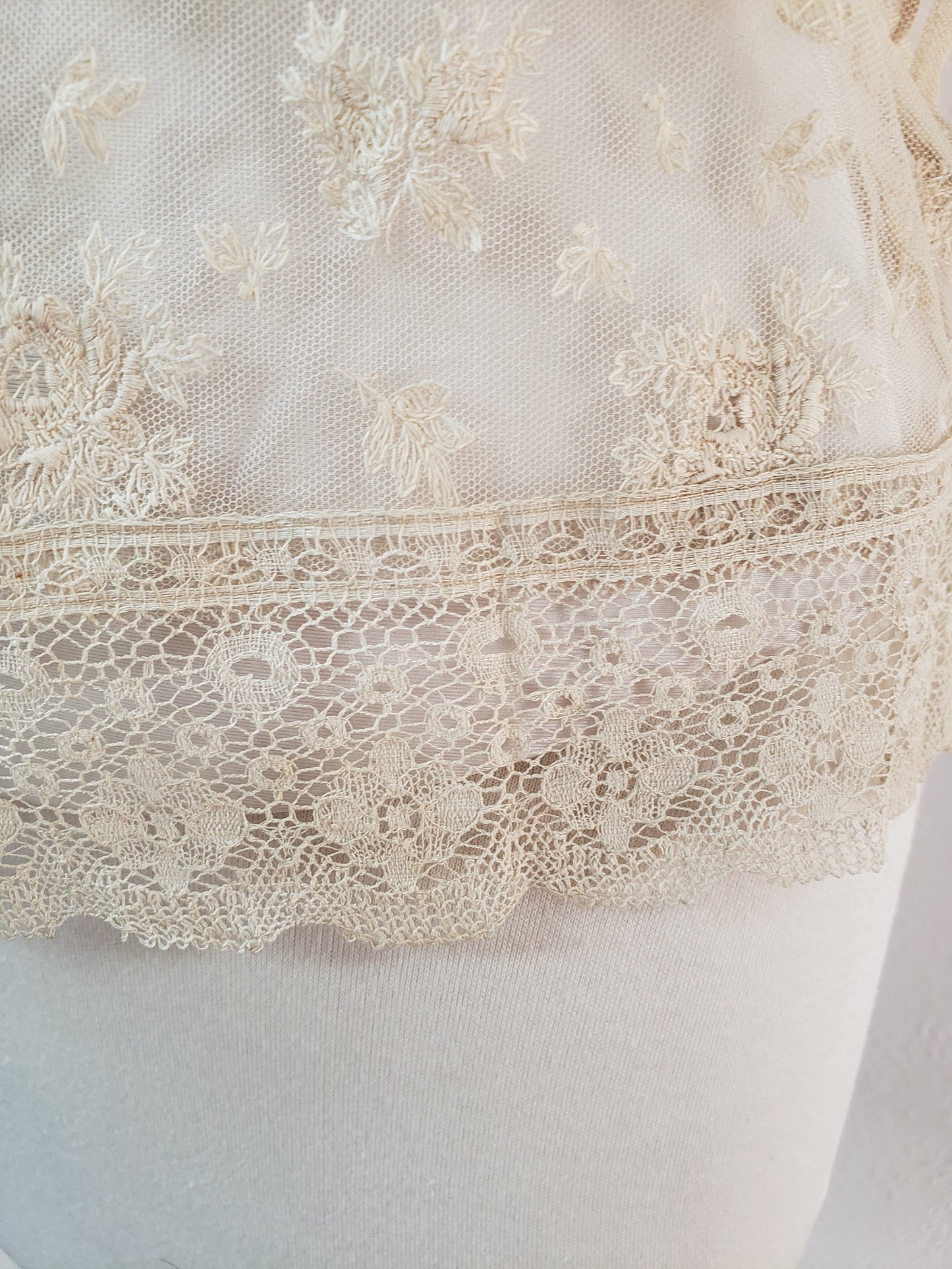 Edwardian lace top