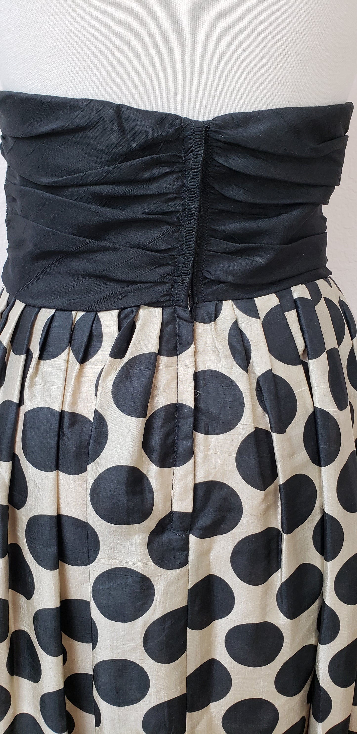 Vintage polka dot skirt